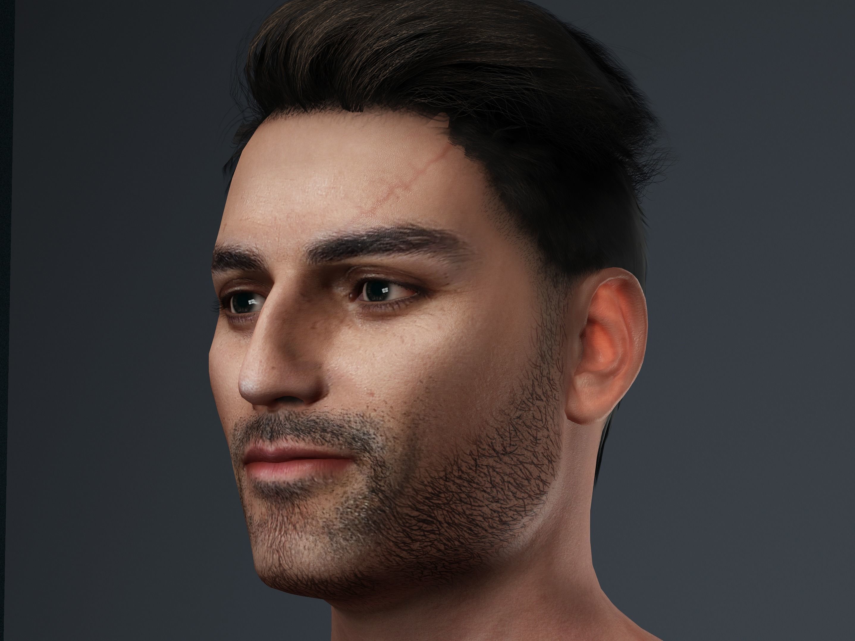 3D model Alejandro-Male Character VR / AR / low-poly | CGTrader
