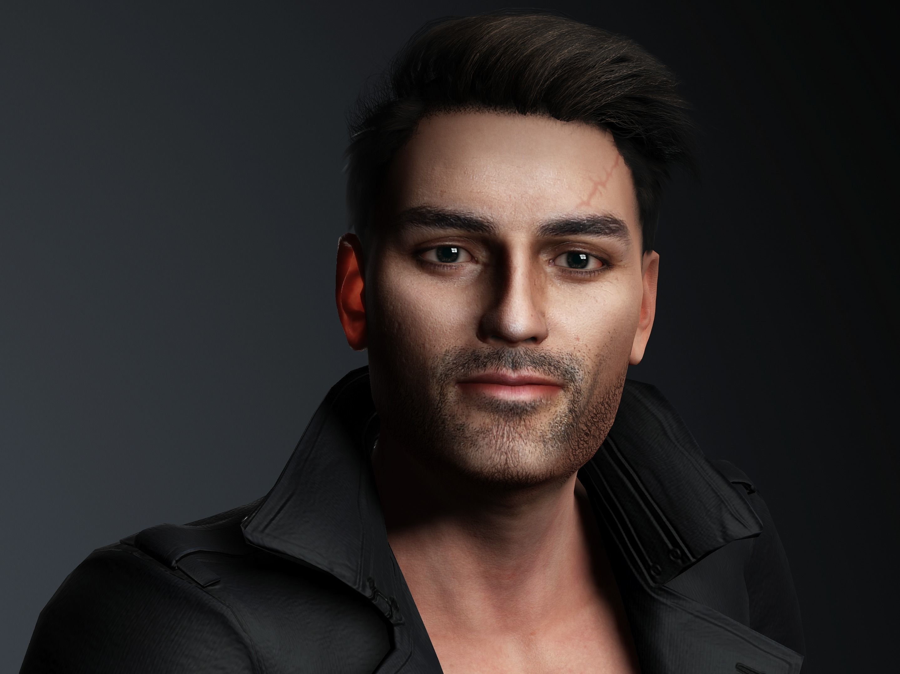 3D model Alejandro-Male Character VR / AR / low-poly | CGTrader
