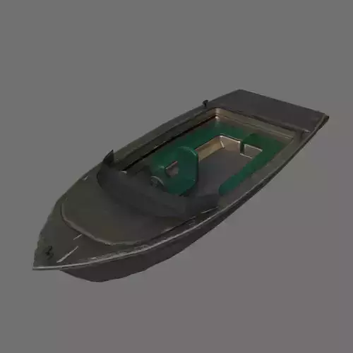 Super Boat  Low-poly 3D model