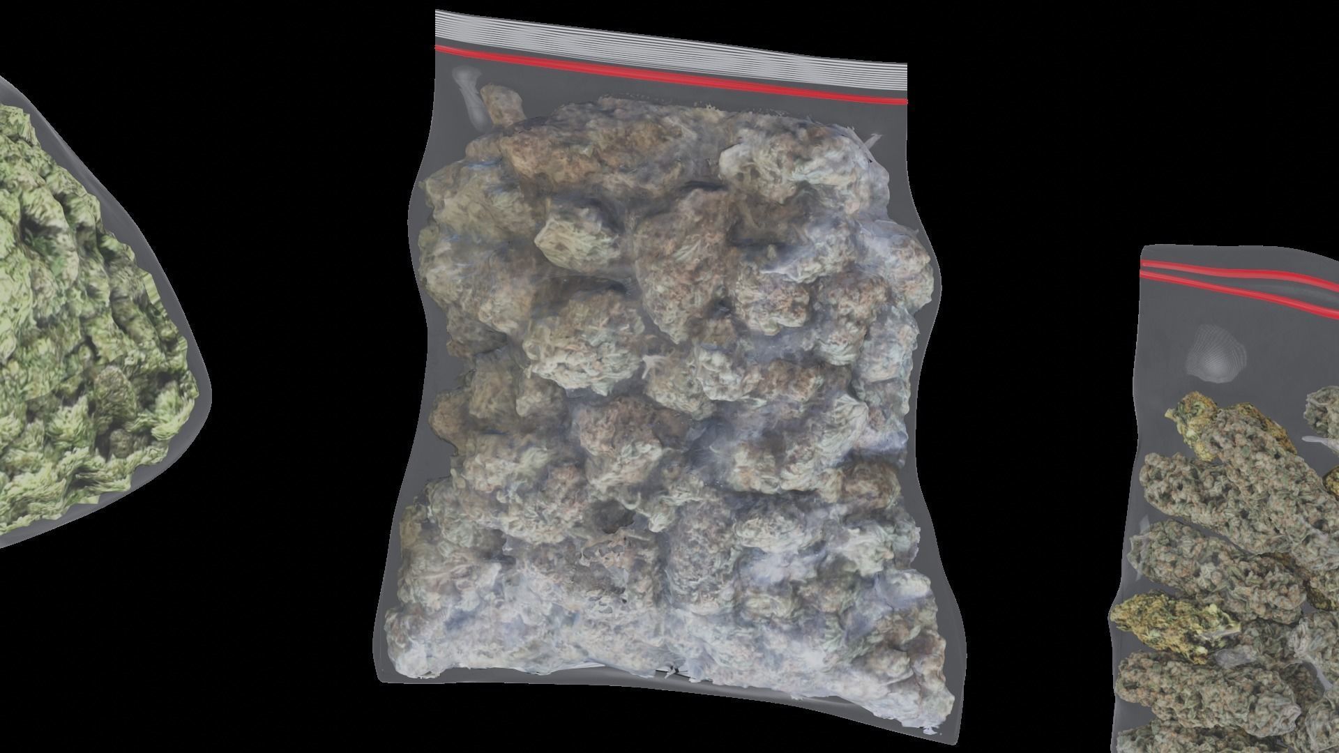 Drugs Variety Pack Low-poly 3D model_7