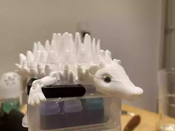 Flexi Hedgehog Print in Place- Cute Articulated Toy