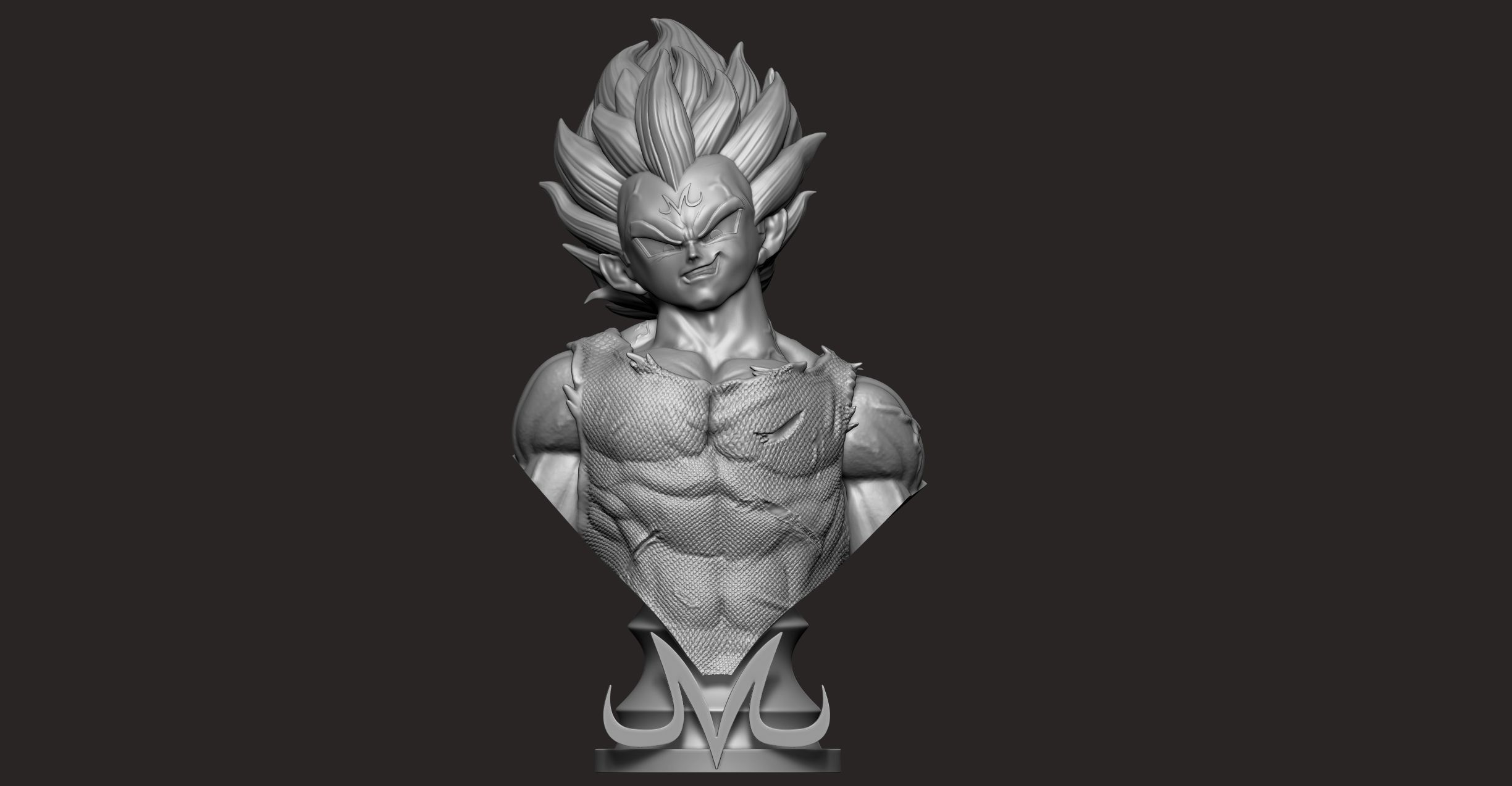 Majin vegeta 3D print model_4