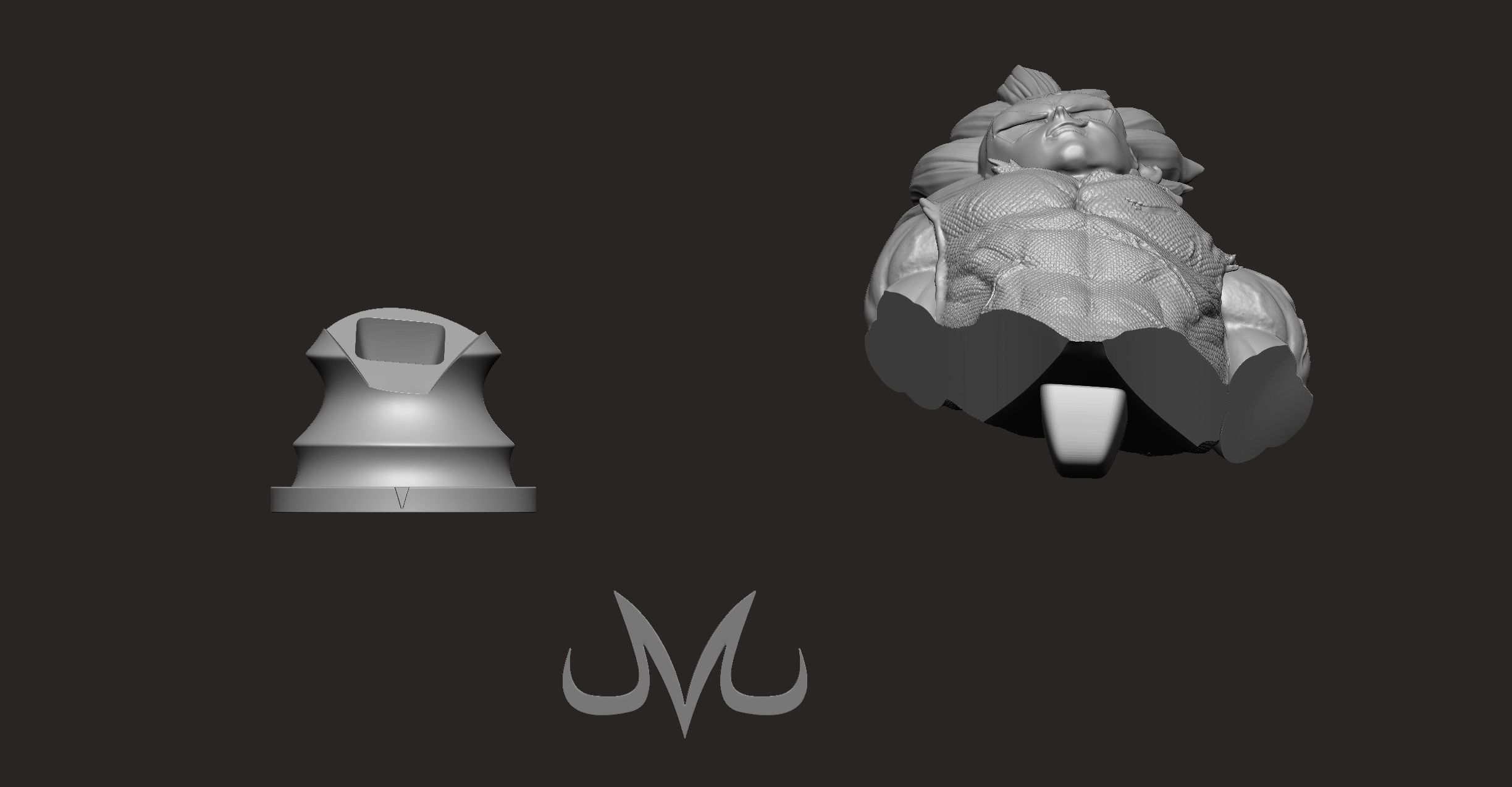 Majin vegeta 3D print model_5