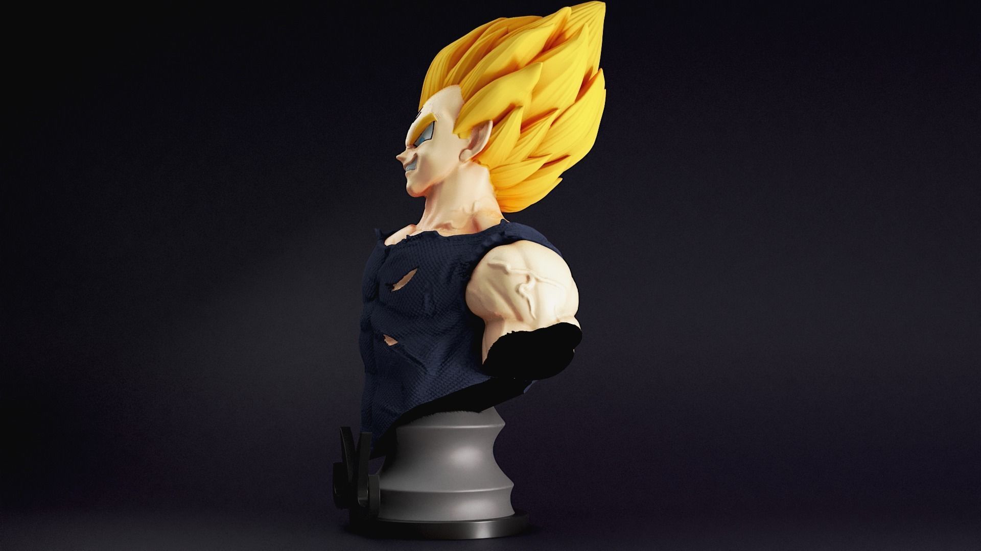 Majin vegeta 3D print model_2