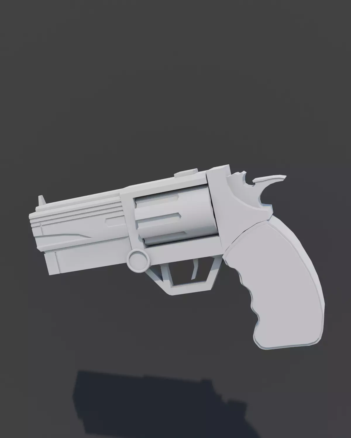 Rugged Revolver Free 3D model