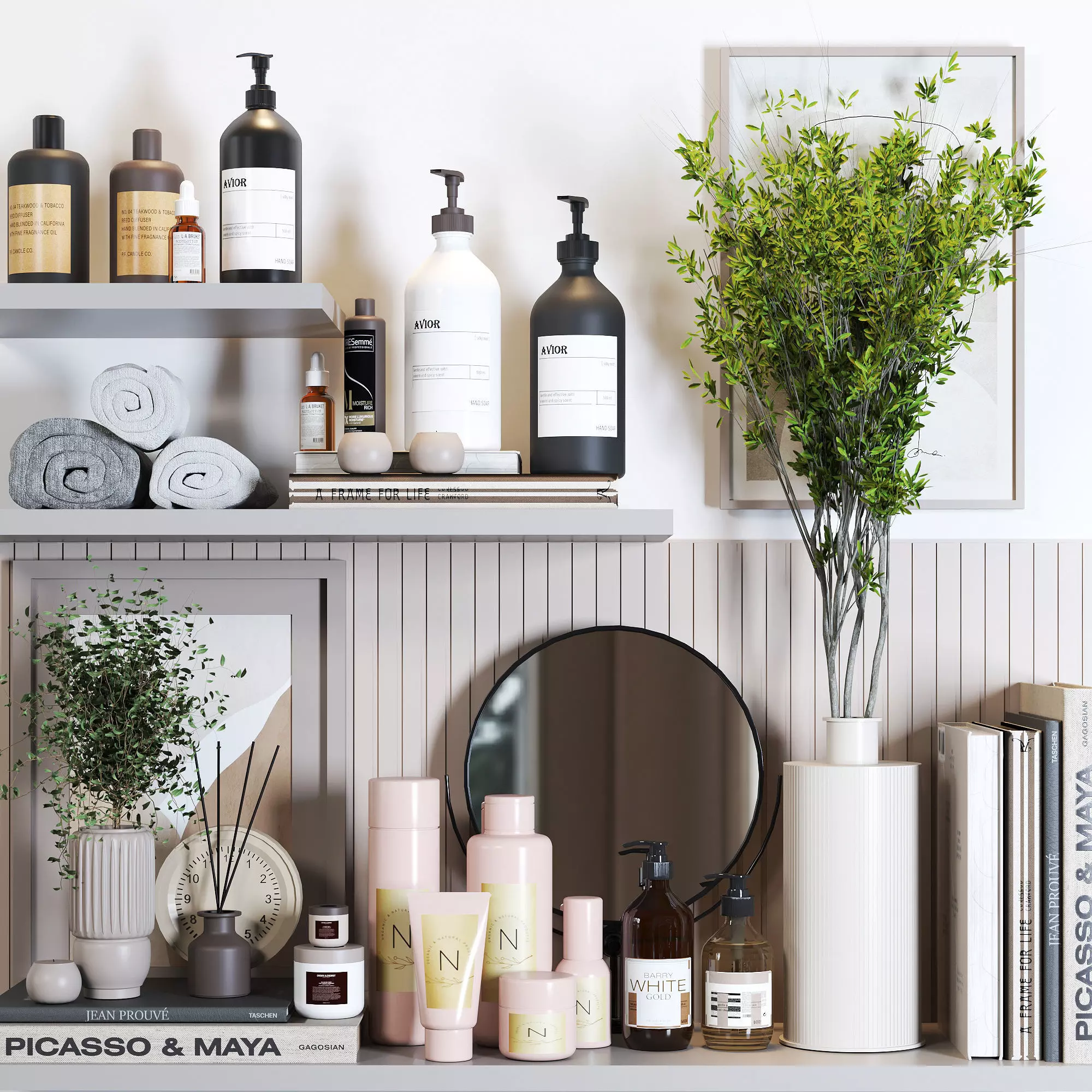 Bathroom accessories 1 3D model_0