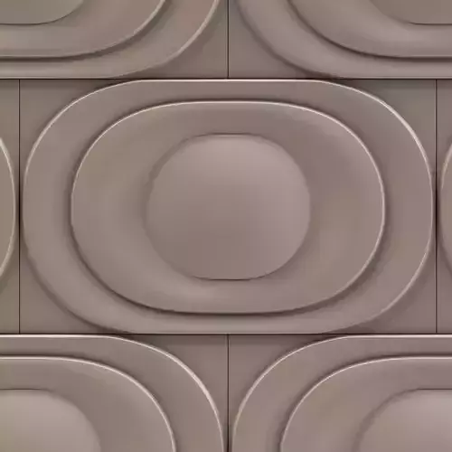 Wall panel Kaza Saturn 3d Panel 3D model