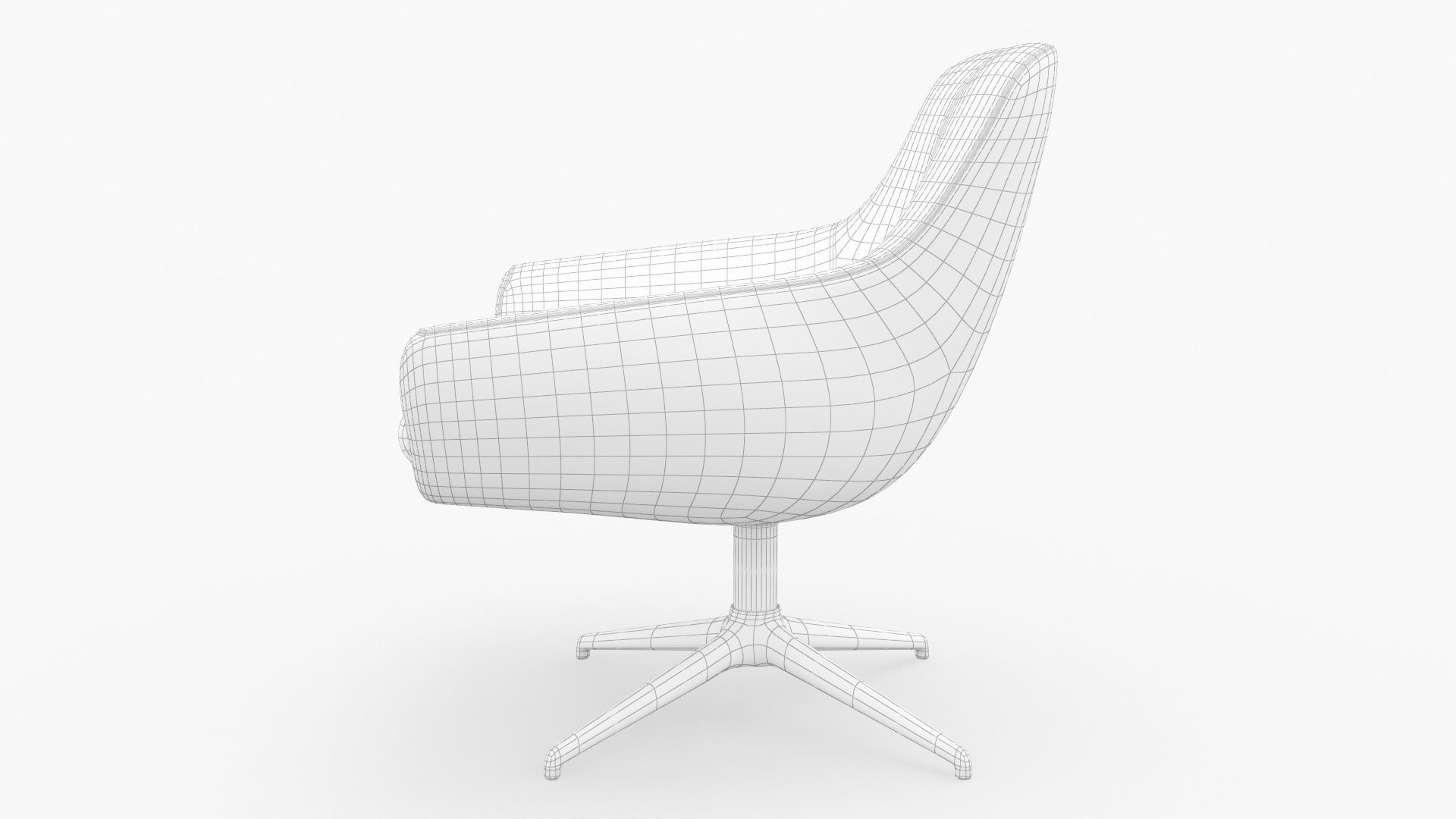 Gobi Lounge Chair 3D model_9
