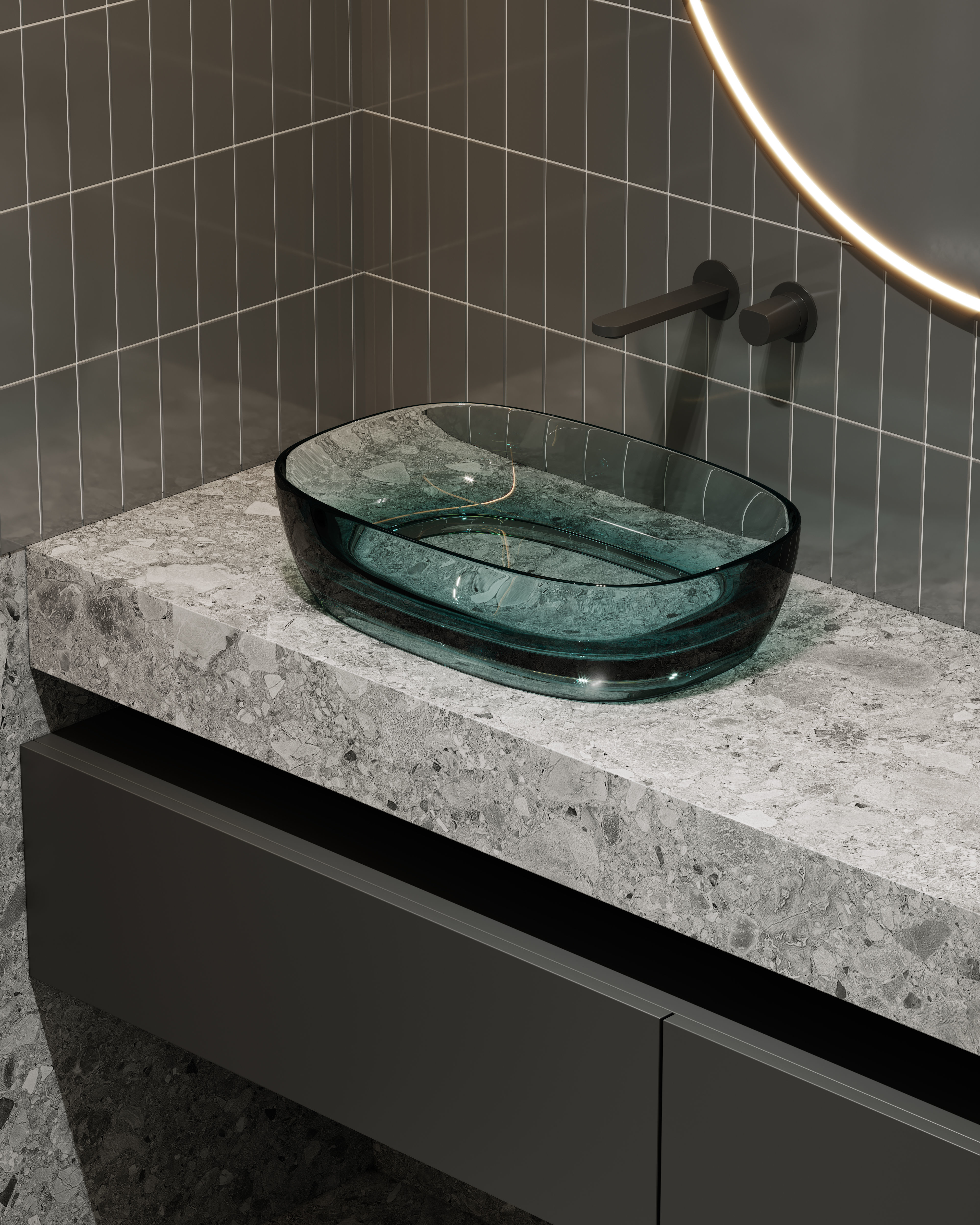 AR-22045 Case Study - Bathroom 3D Scene 3D model_4