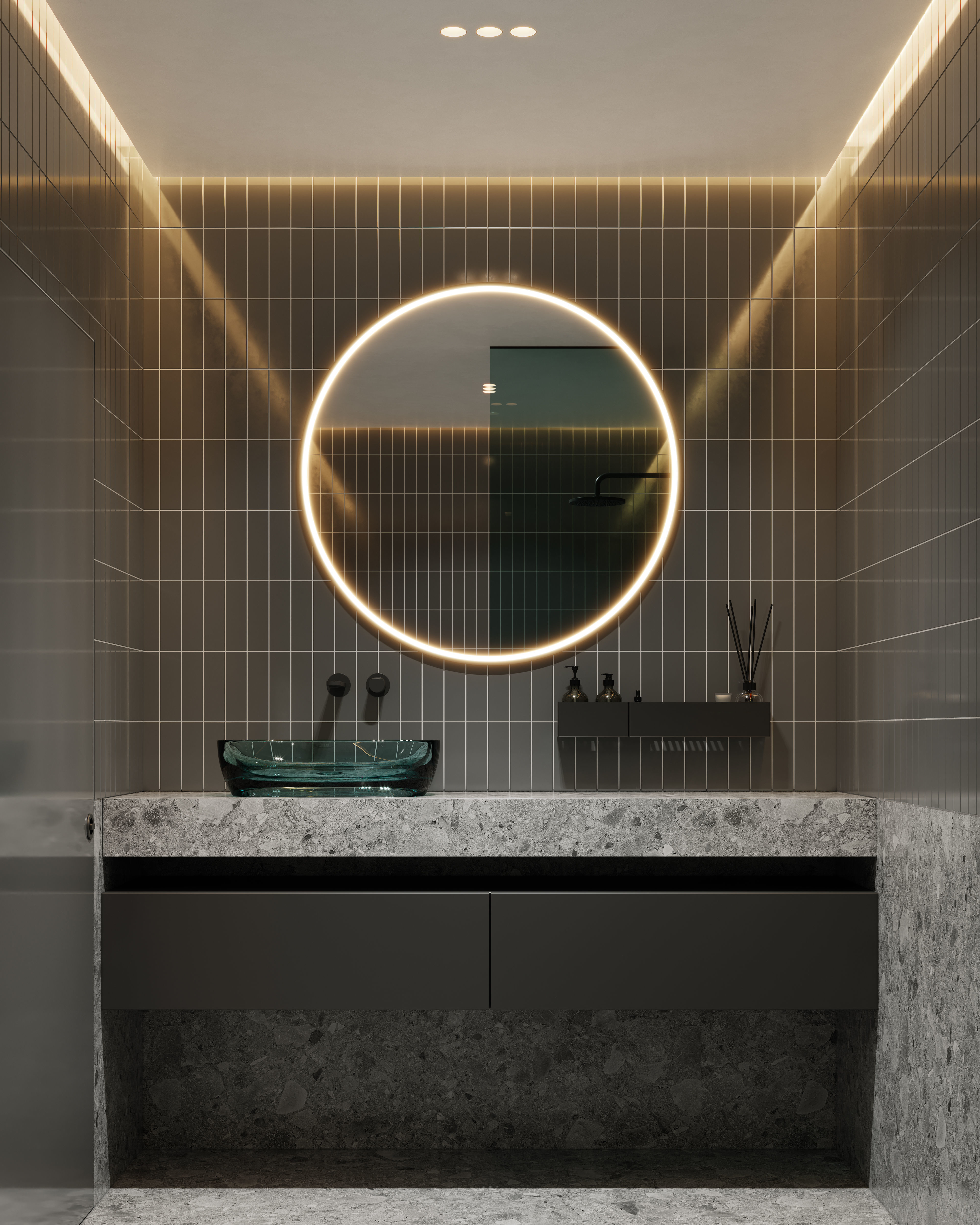 AR-22045 Case Study - Bathroom 3D Scene 3D model_3