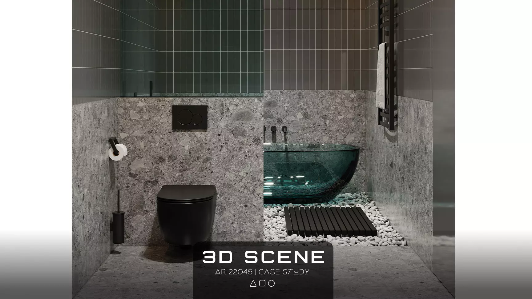 AR-22045 Case Study - Bathroom 3D Scene 3D model_0