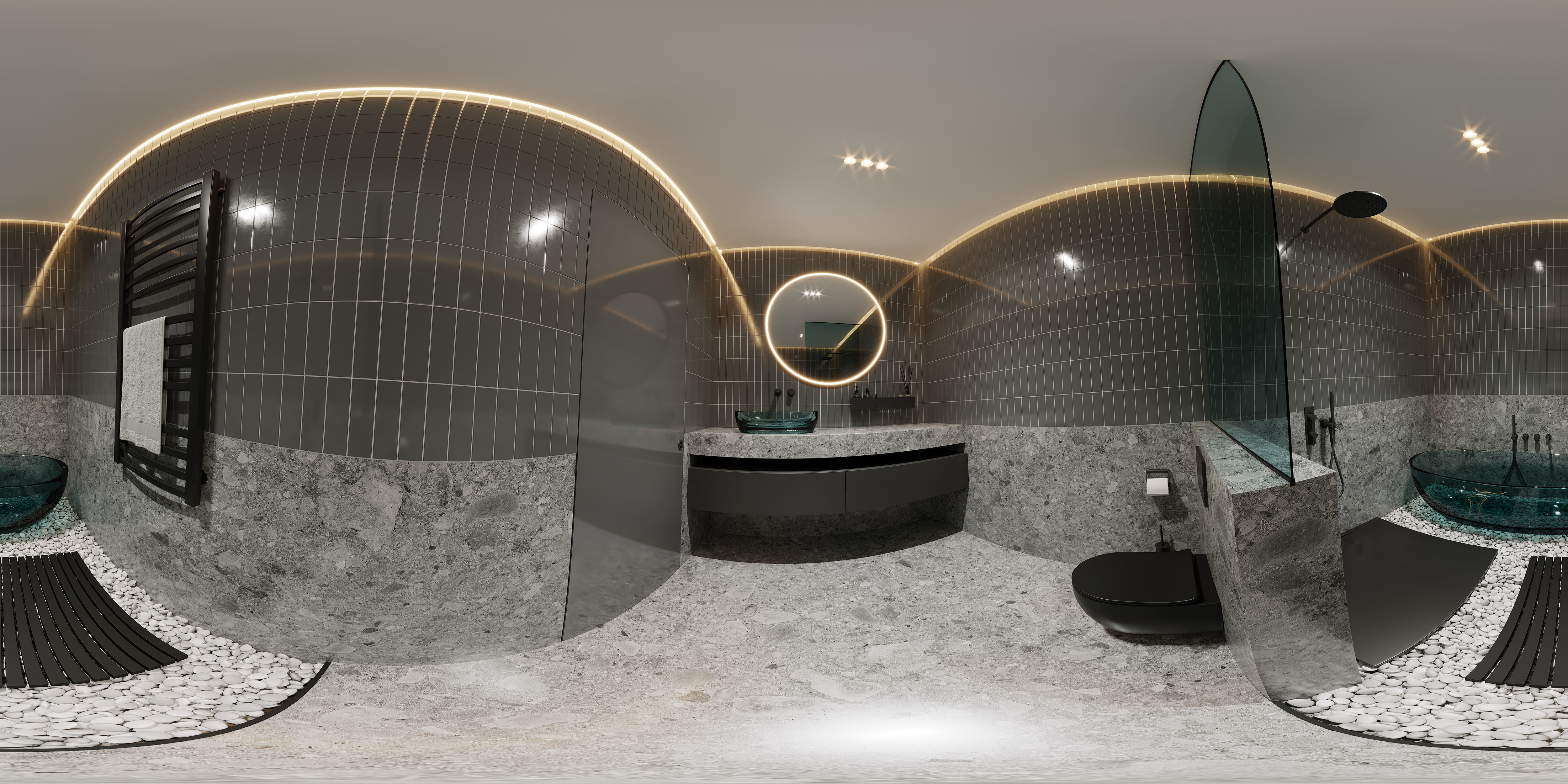 AR-22045 Case Study - Bathroom 3D Scene 3D model_5