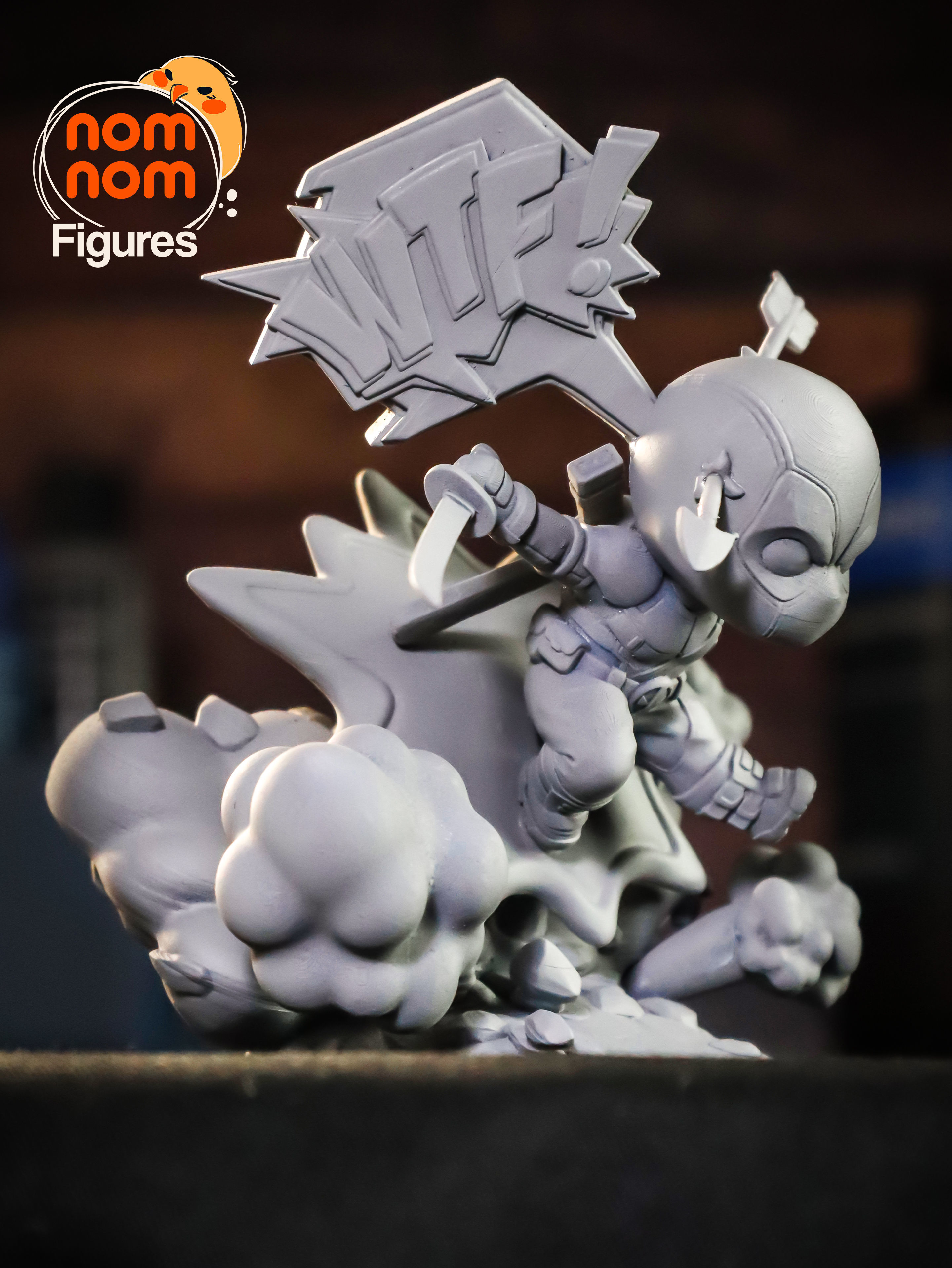 Chibi Deadpool 3D print model_11