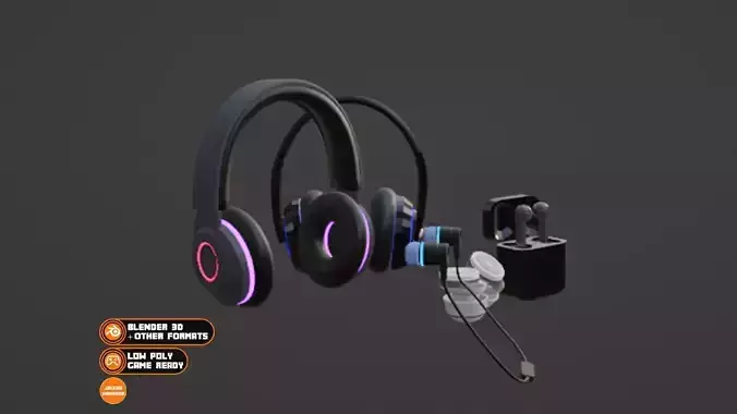 Low-Poly Music Instruments