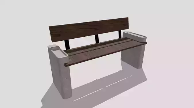 Bench and Desk