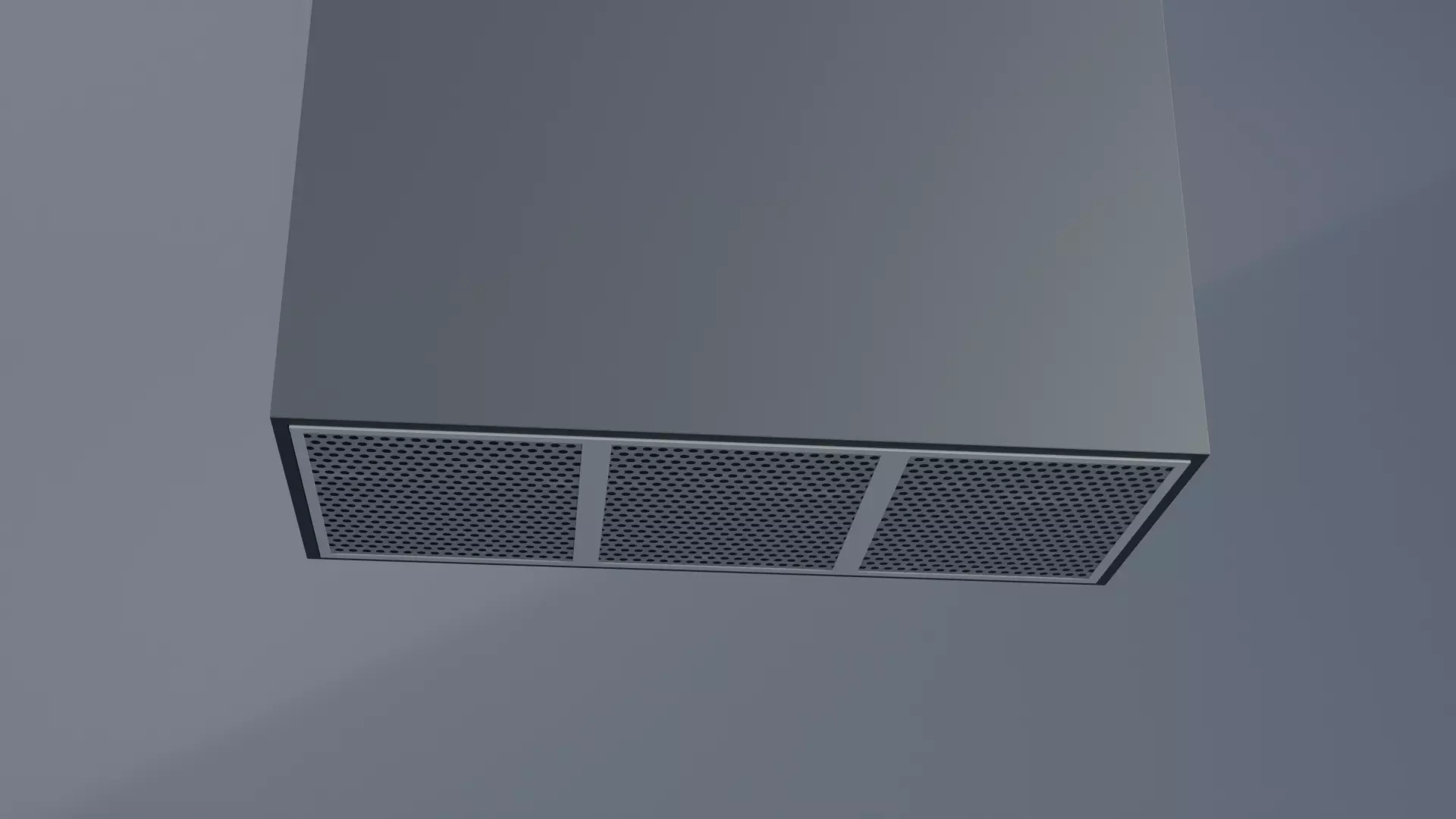 Chimney Low-poly 3D model_0