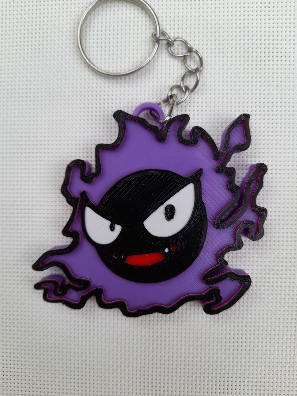 LLAVERO GENGAR - GASTLY POKEMON 3D print model_1
