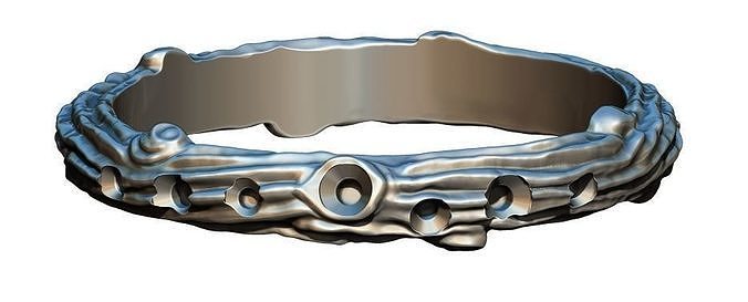 COUPLE TWIG RINGS 3D print model