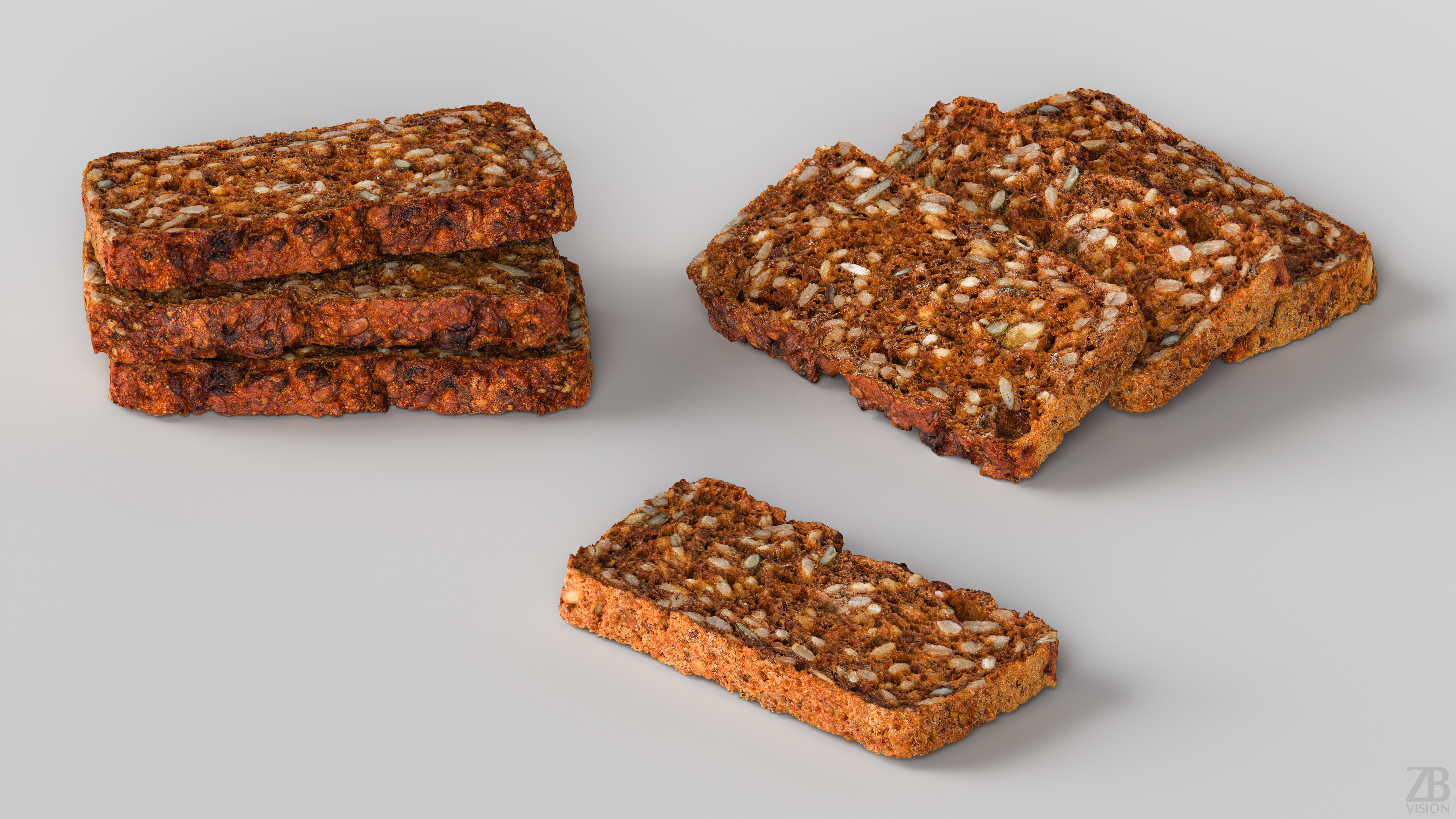 Bread 3D model_2