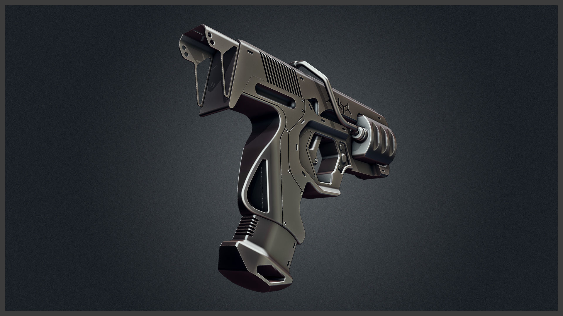 3D Gun Kitbash OBJ BLENDFILES 3D model | CGTrader