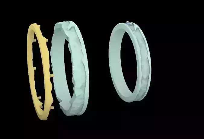 COUPLE TEXTURE RINGS