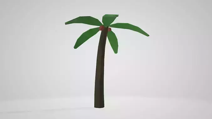 Palm tree - Low poly