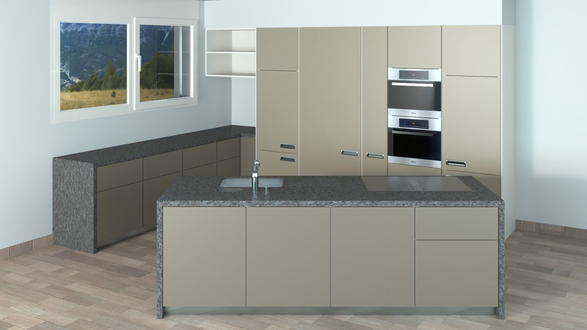 Kitchen collection - 7 open modern kitchen _26