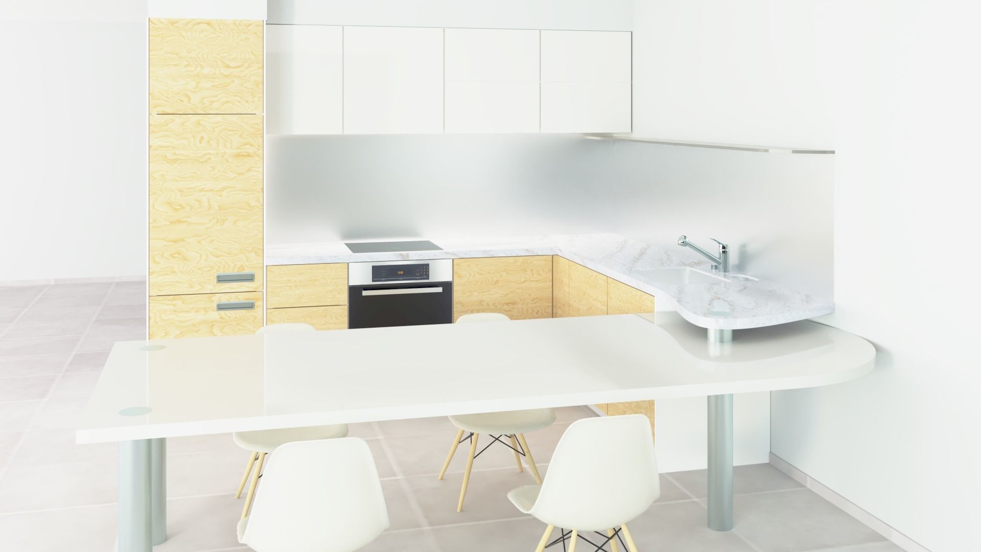 Kitchen collection - 7 open modern kitchen _19