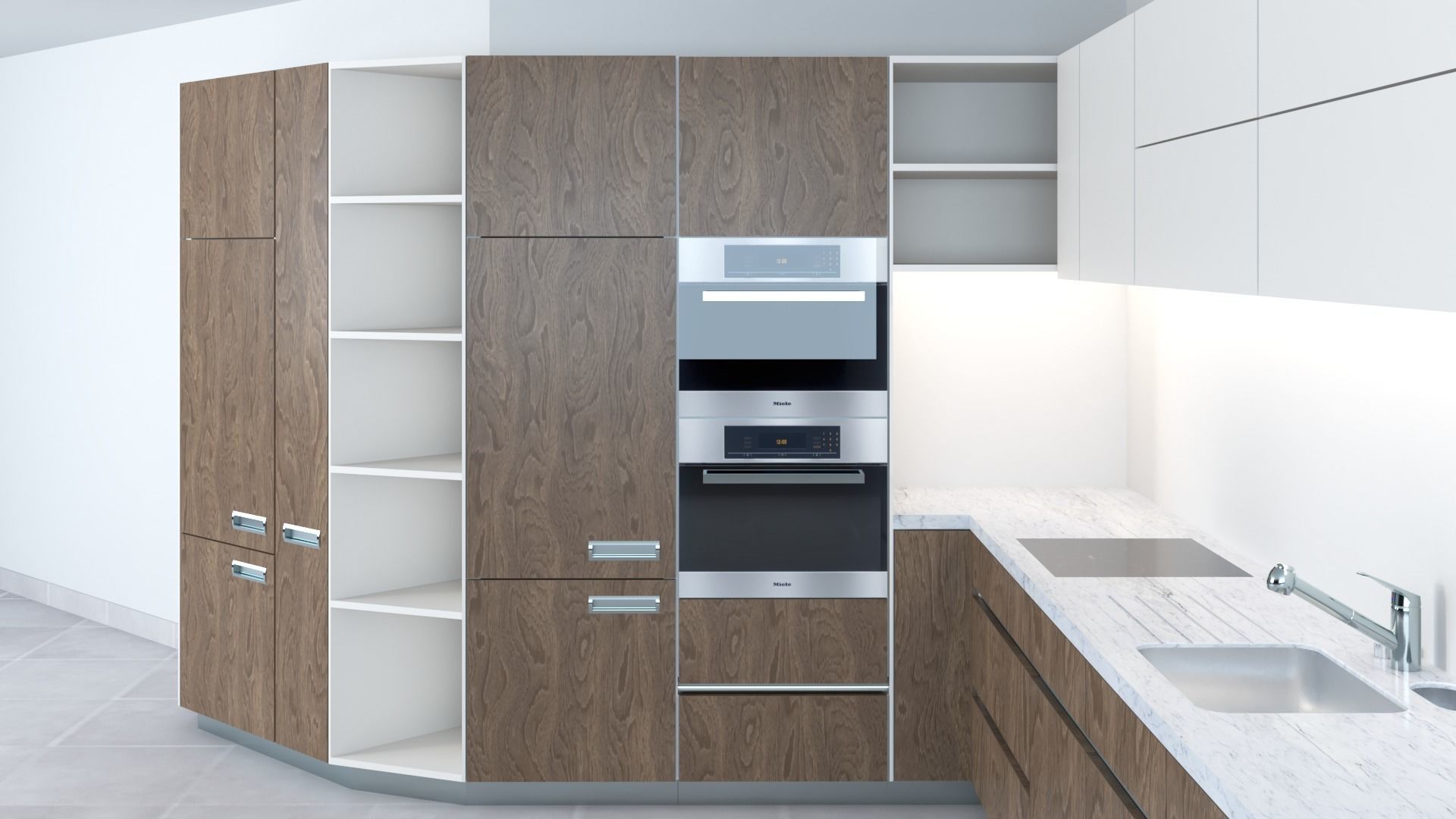 Kitchen collection - 7 open modern kitchen _27