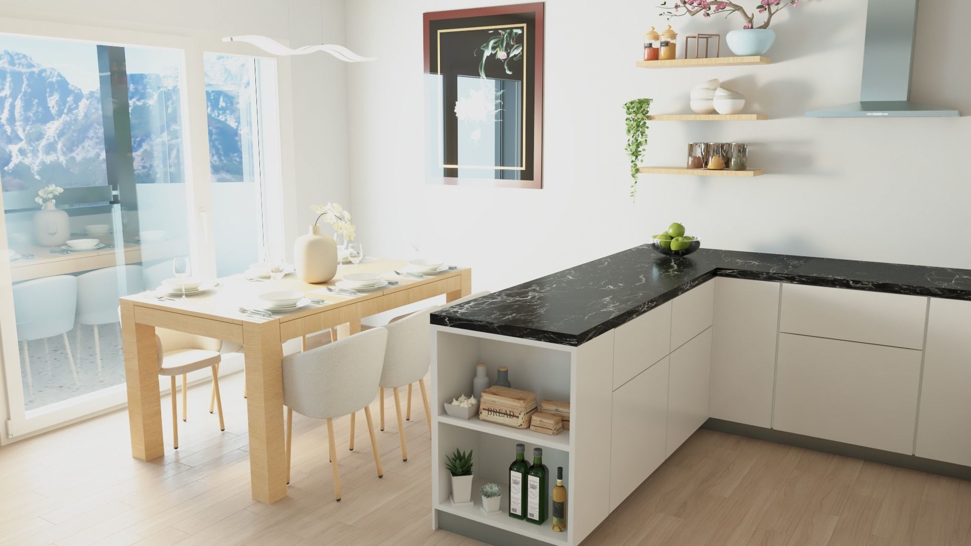 Kitchen collection - 7 open modern kitchen _5