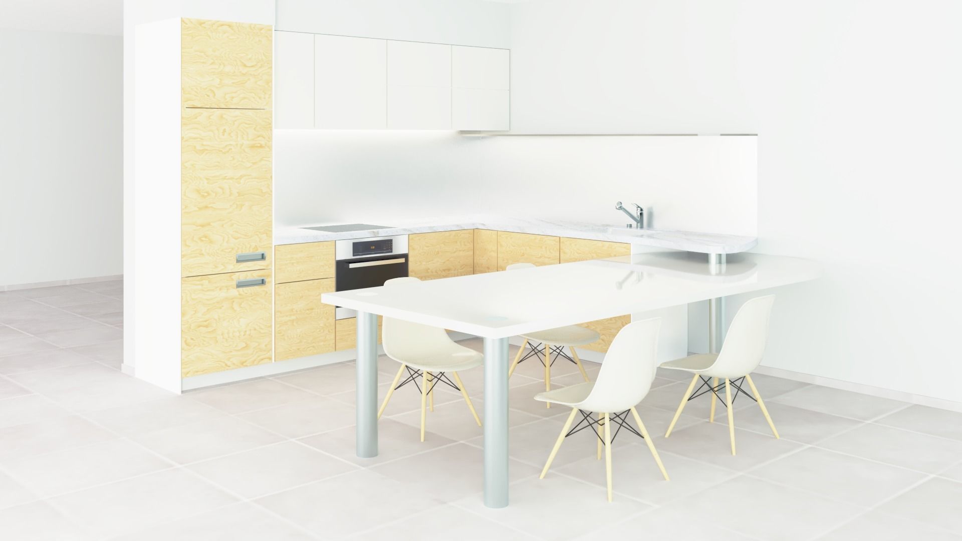 Kitchen collection - 7 open modern kitchen _15