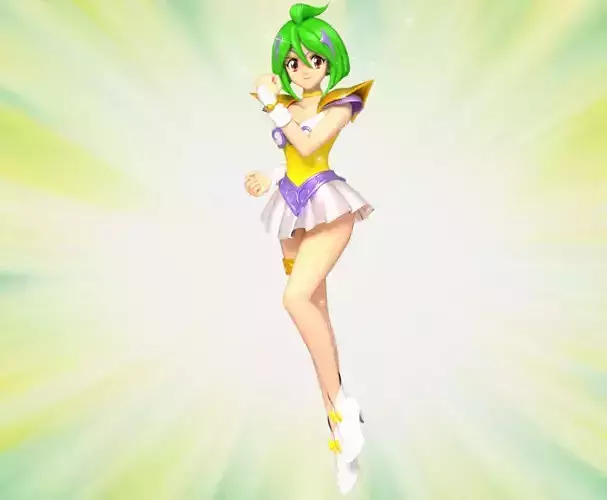 Love Angel Daisy 3D model