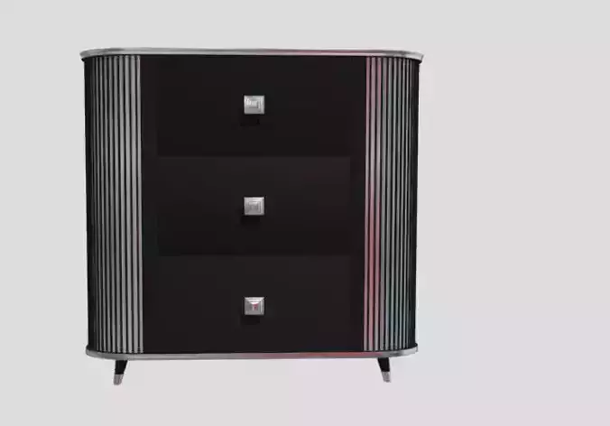 Bold and Beautiful The Sleek Black Bedside Table