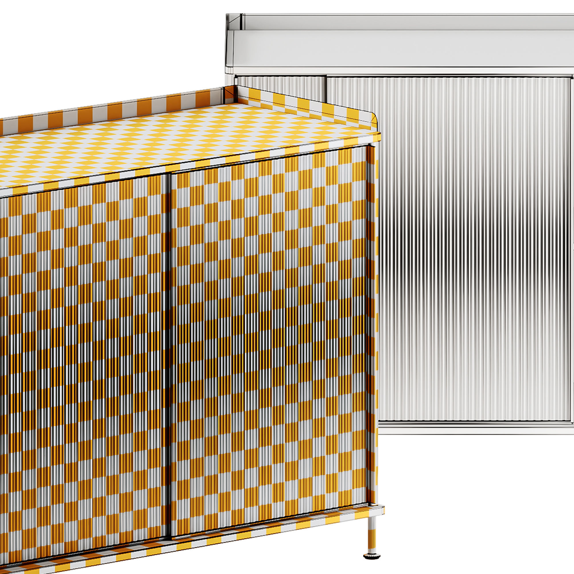 Enfold Sideboard Storage by Muuto 3D model_6