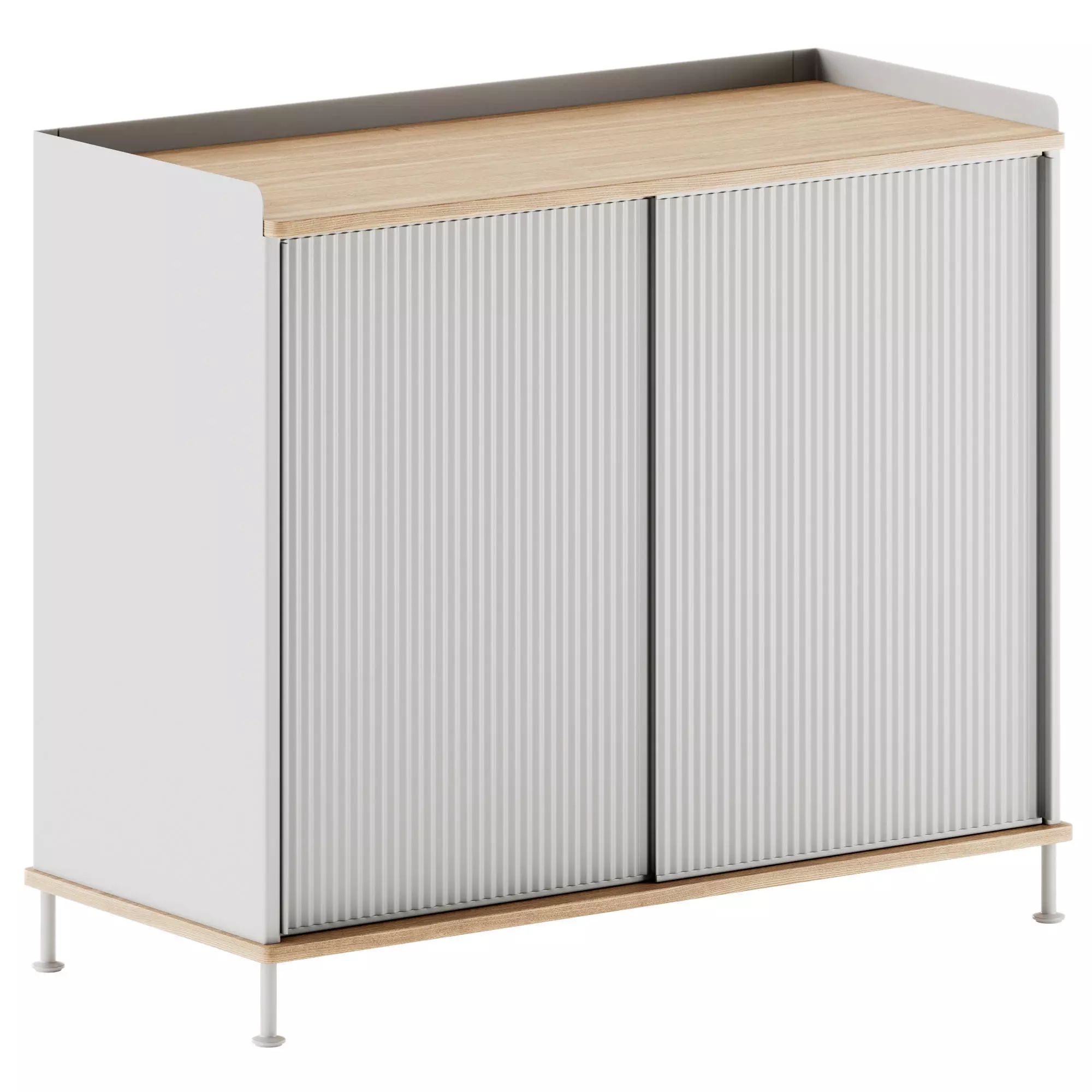 Enfold Sideboard Storage by Muuto 3D model_0