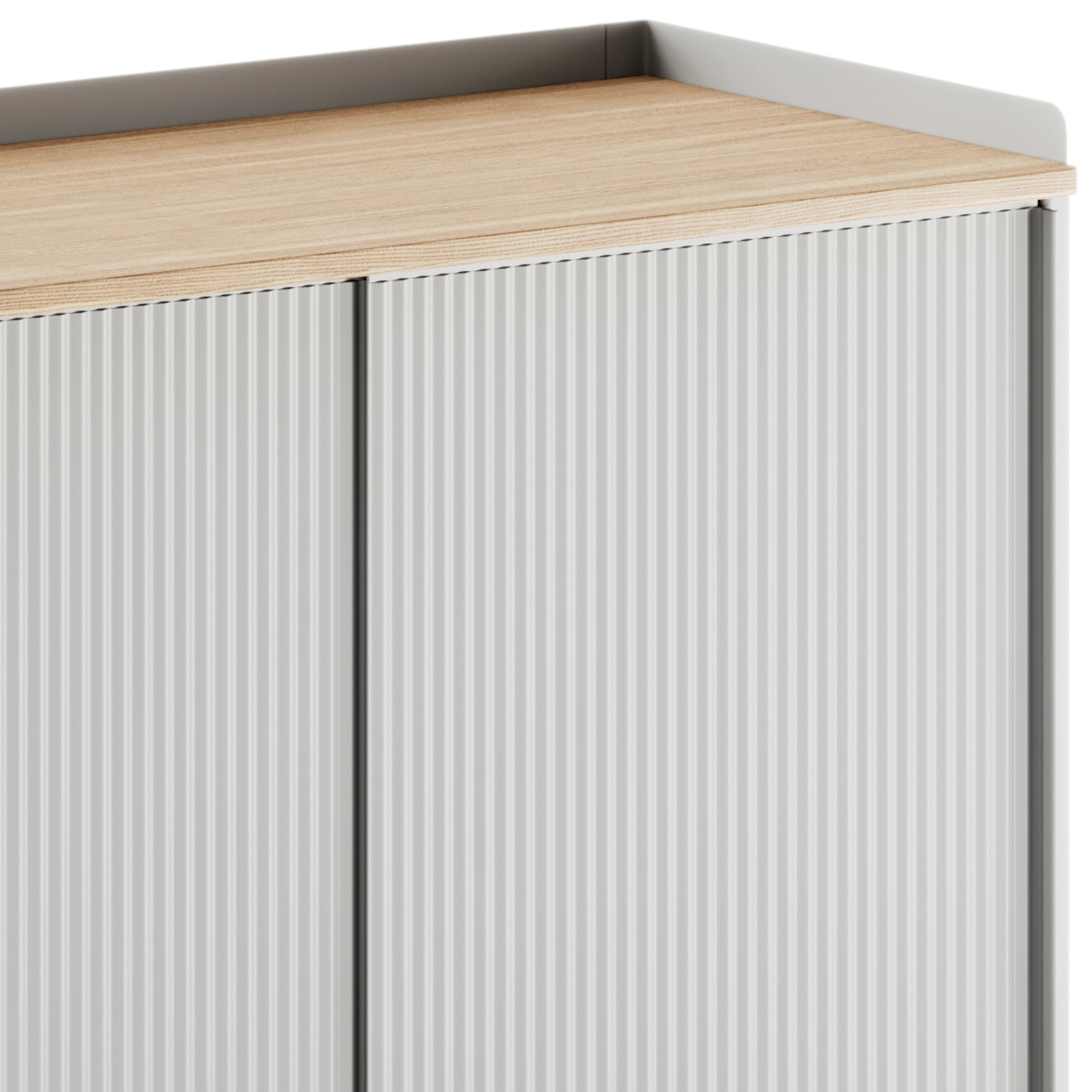 Enfold Sideboard Storage by Muuto 3D model_2