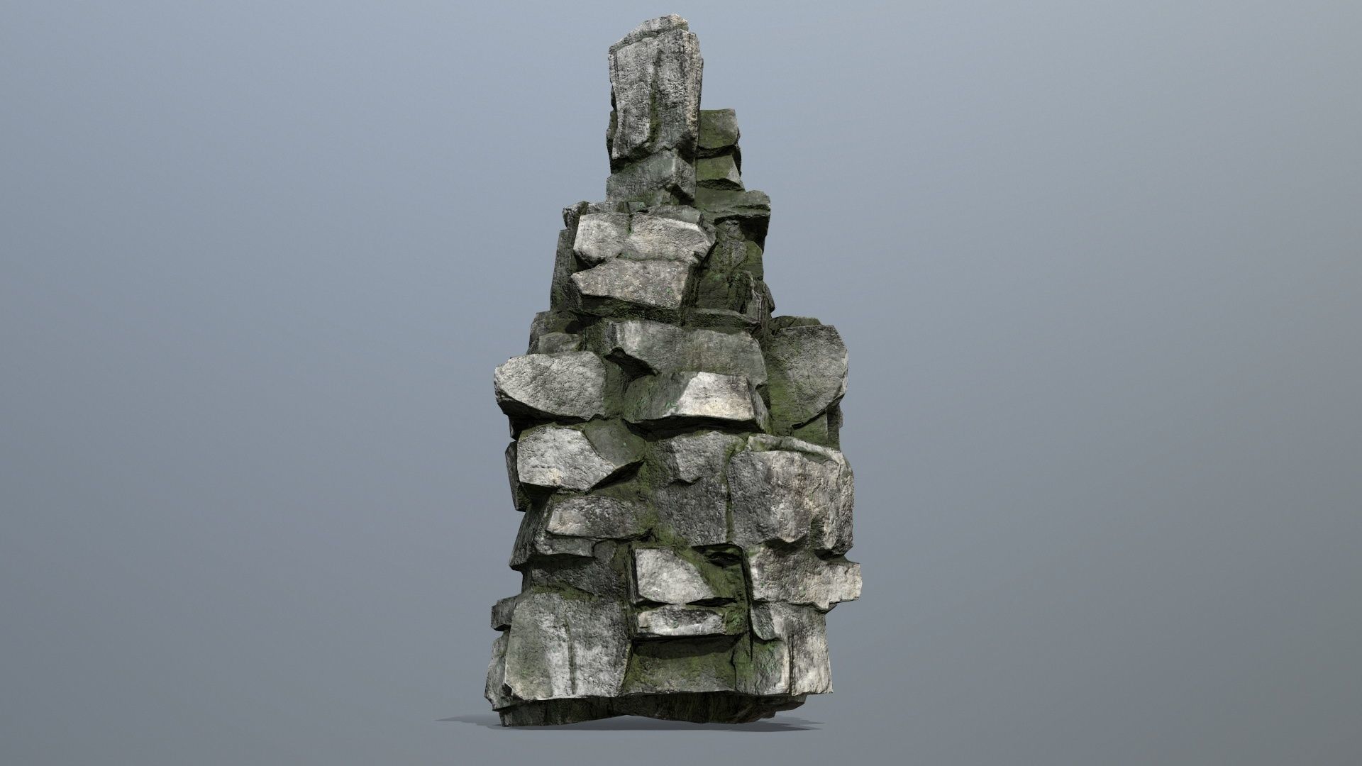rocks Low-poly 3D model_13