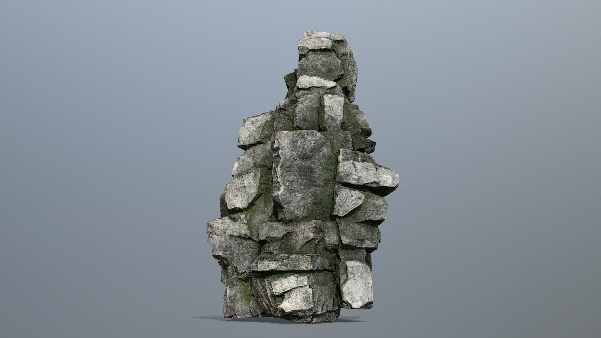 rocks Low-poly 3D model_12