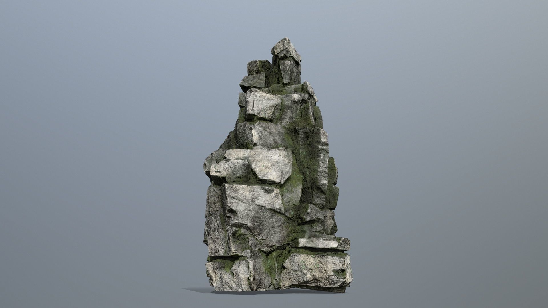 rocks Low-poly 3D model_11