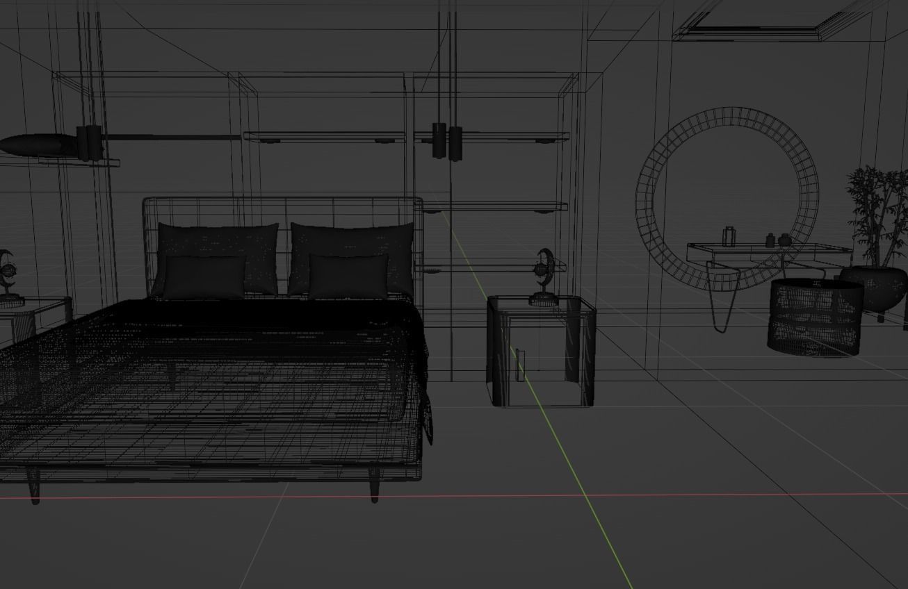 BEDROOM 3D model_10