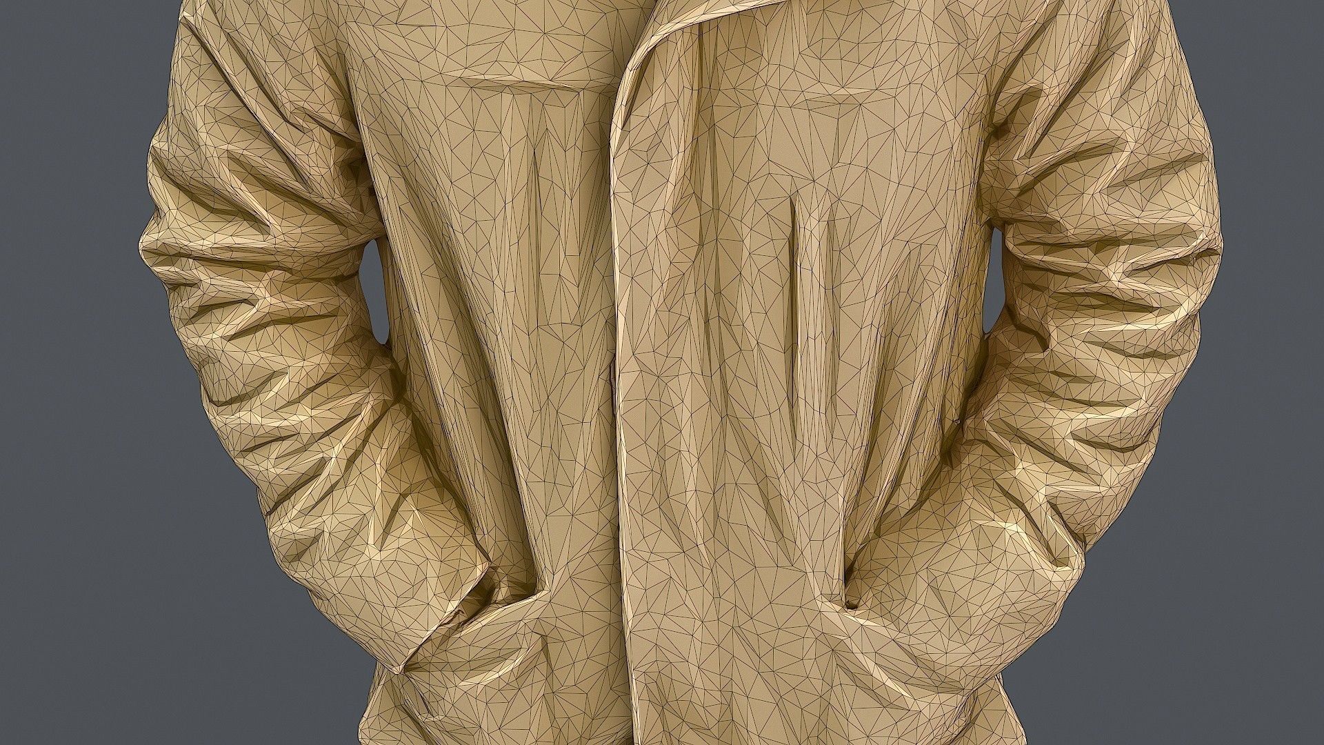 Buddy in Orange Jacket 3D model_11