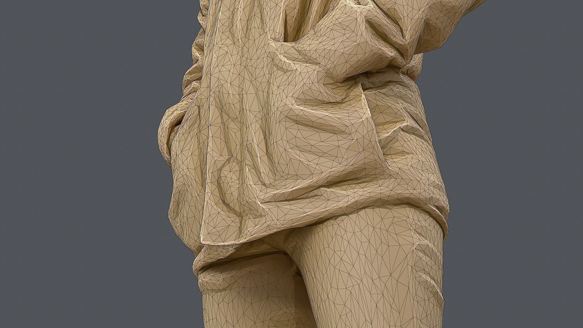 Buddy in Orange Jacket 3D model_13