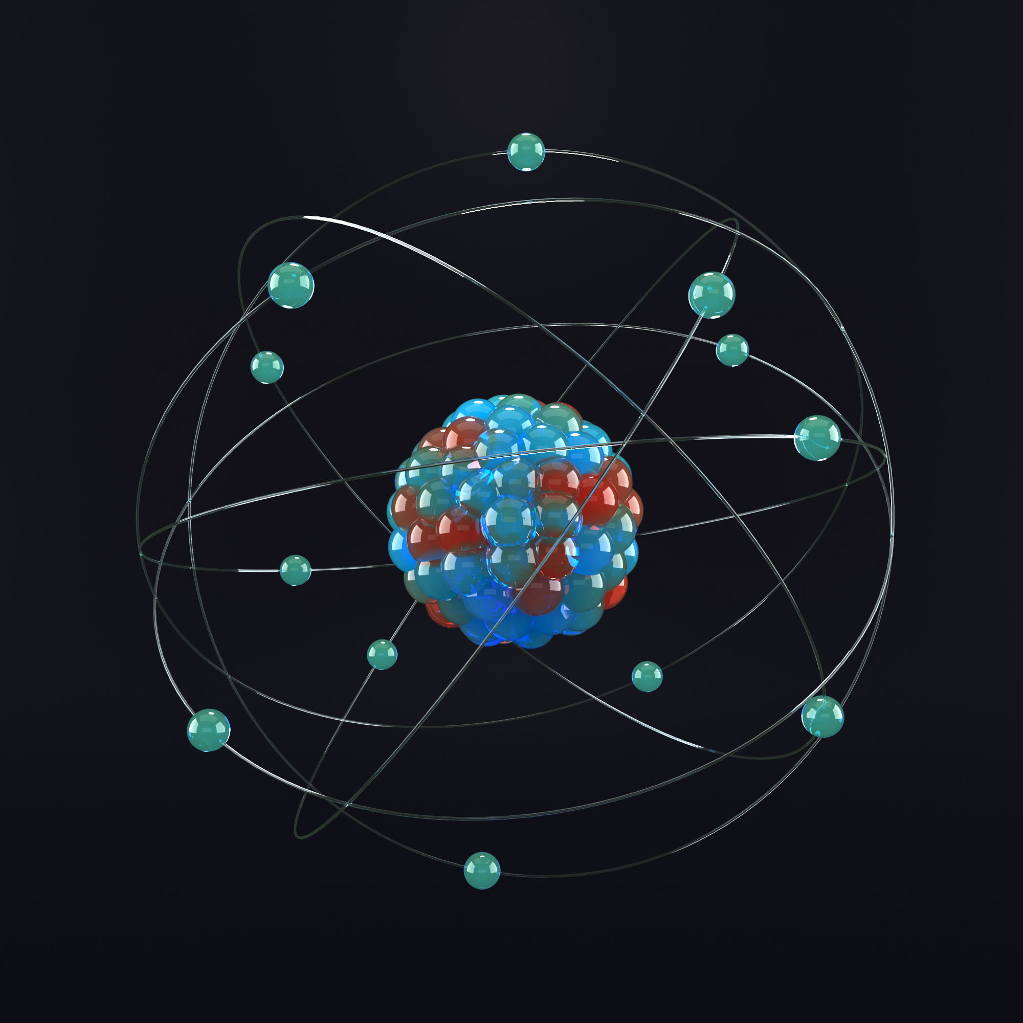 Atom 2 3D model_1