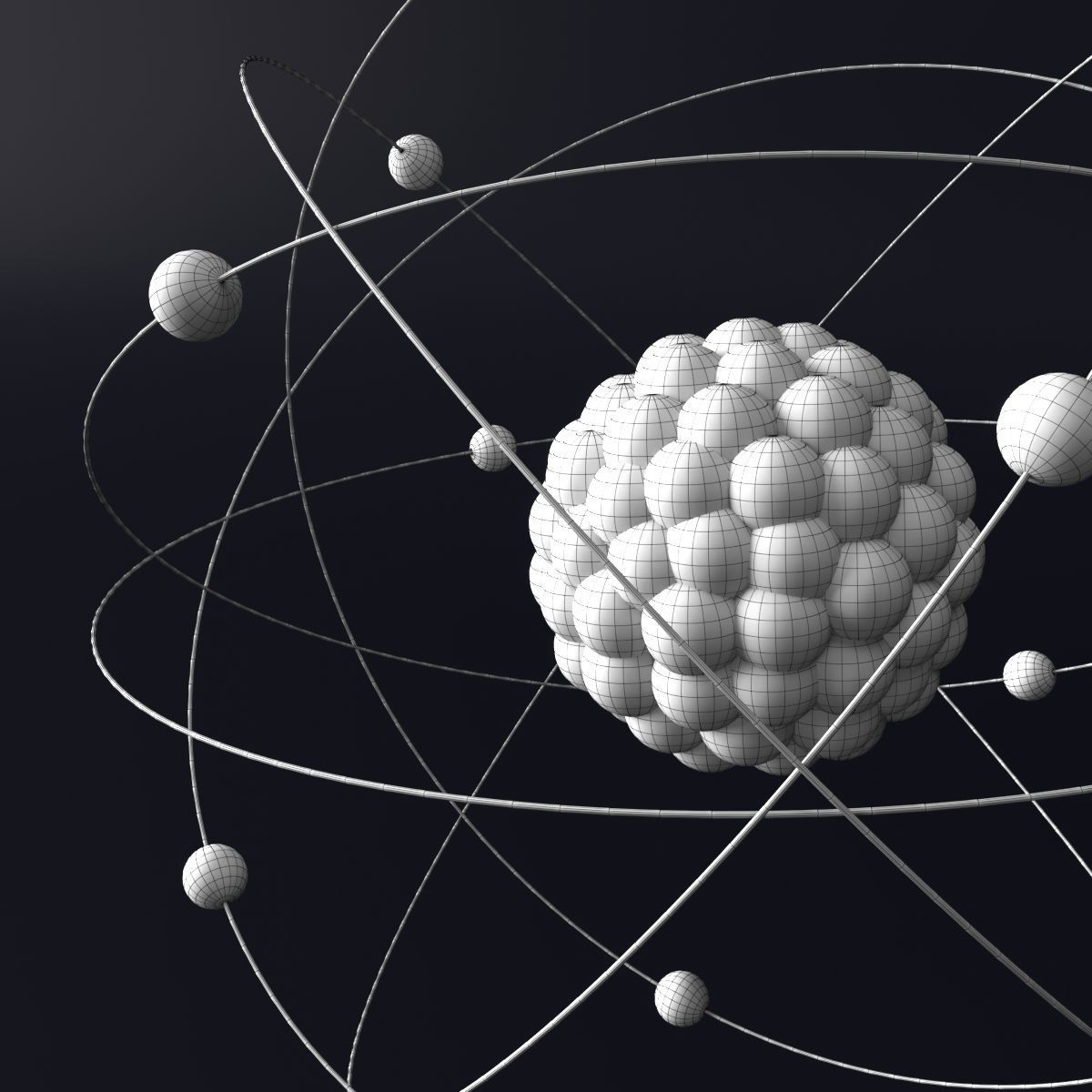 Atom 2 3D model_5