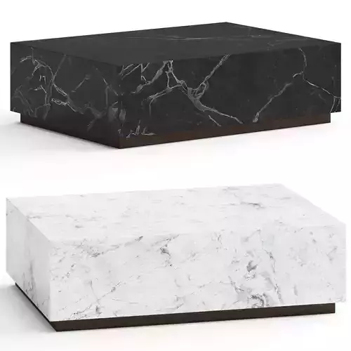 Homes in Heaven Hepburn Nero Marquina Coffee Table