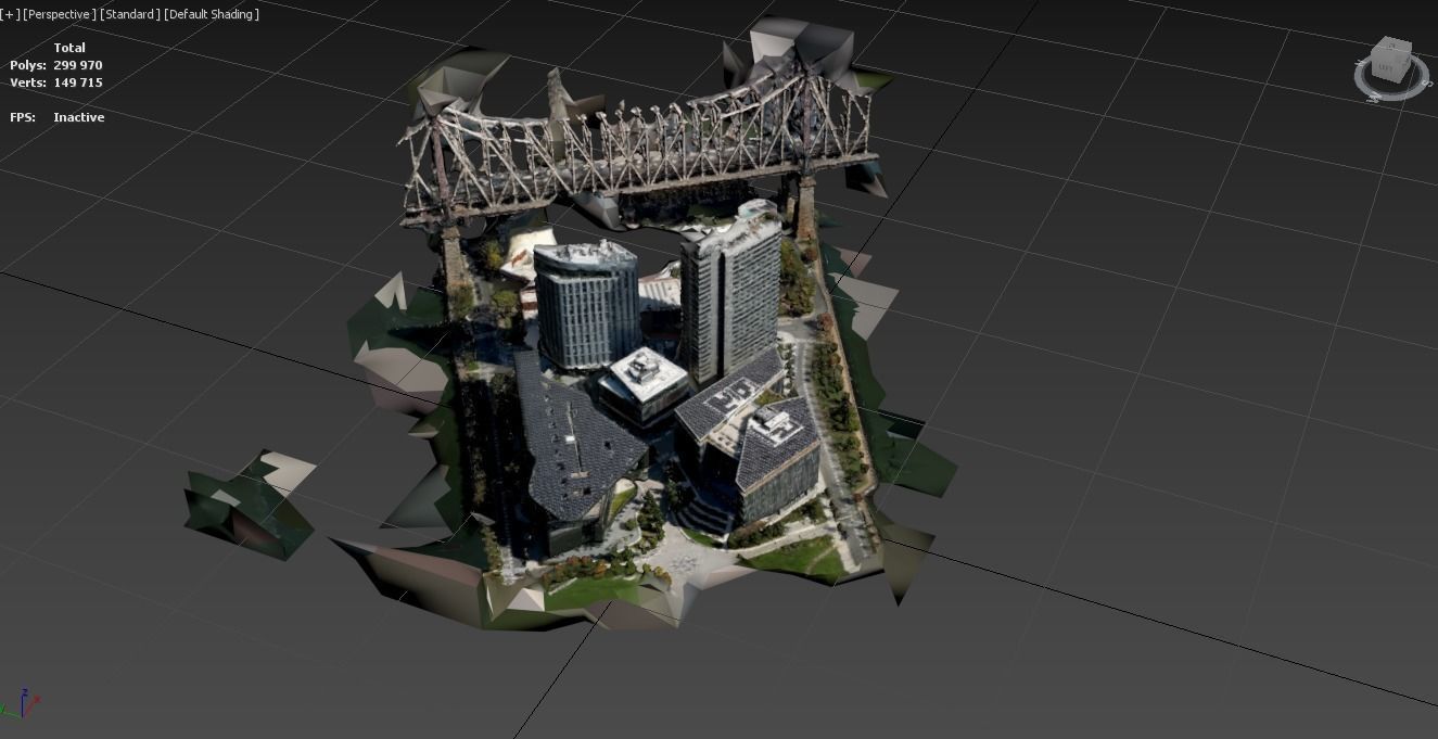4K - Photogrammetry Partial - Roosevelt Island - New York City 3D model_8