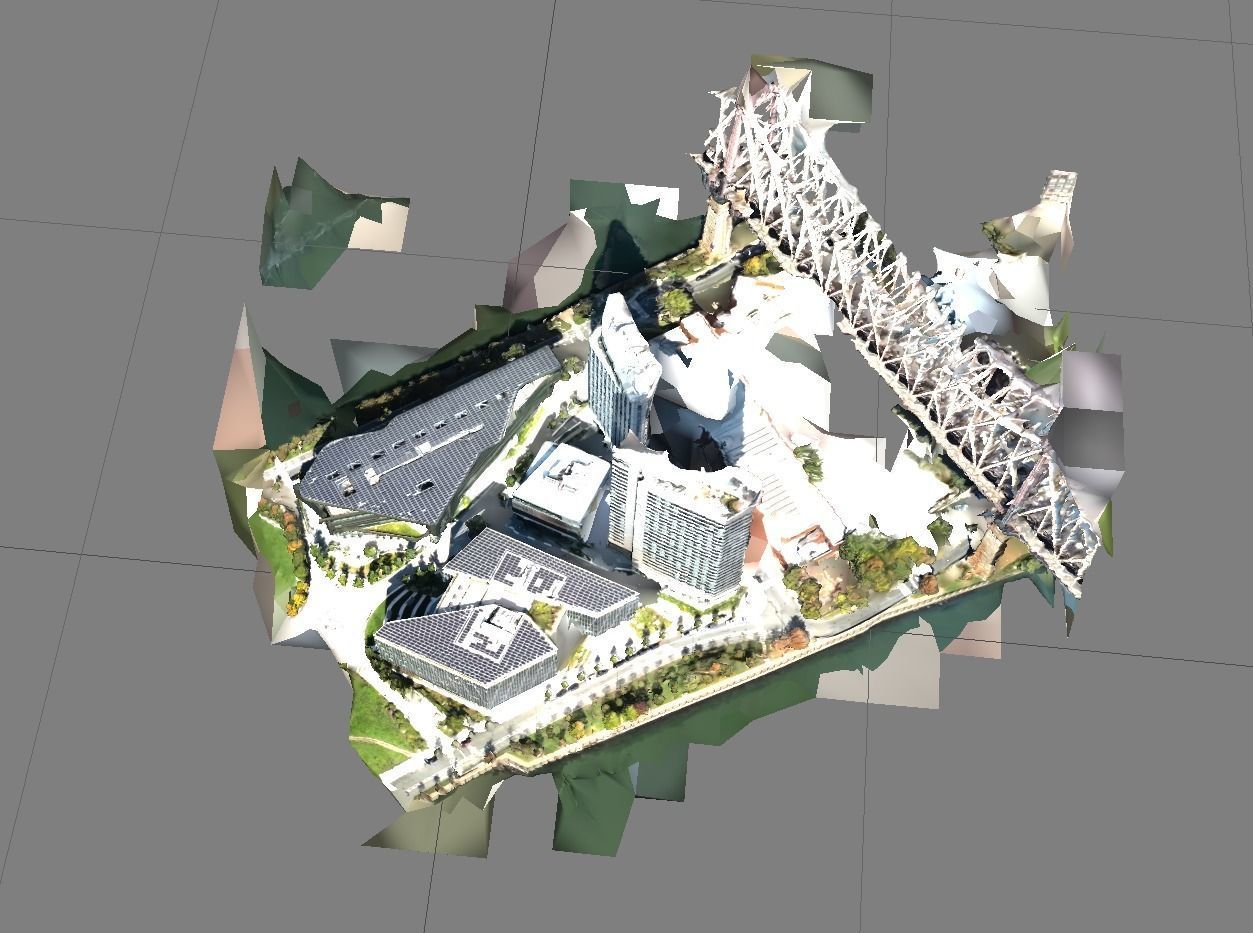 4K - Photogrammetry Partial - Roosevelt Island - New York City 3D model_5