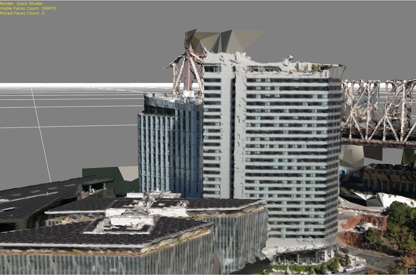 4K - Photogrammetry Partial - Roosevelt Island - New York City 3D model_9