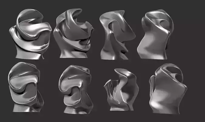 Conceptual sculpture 20 3D print model