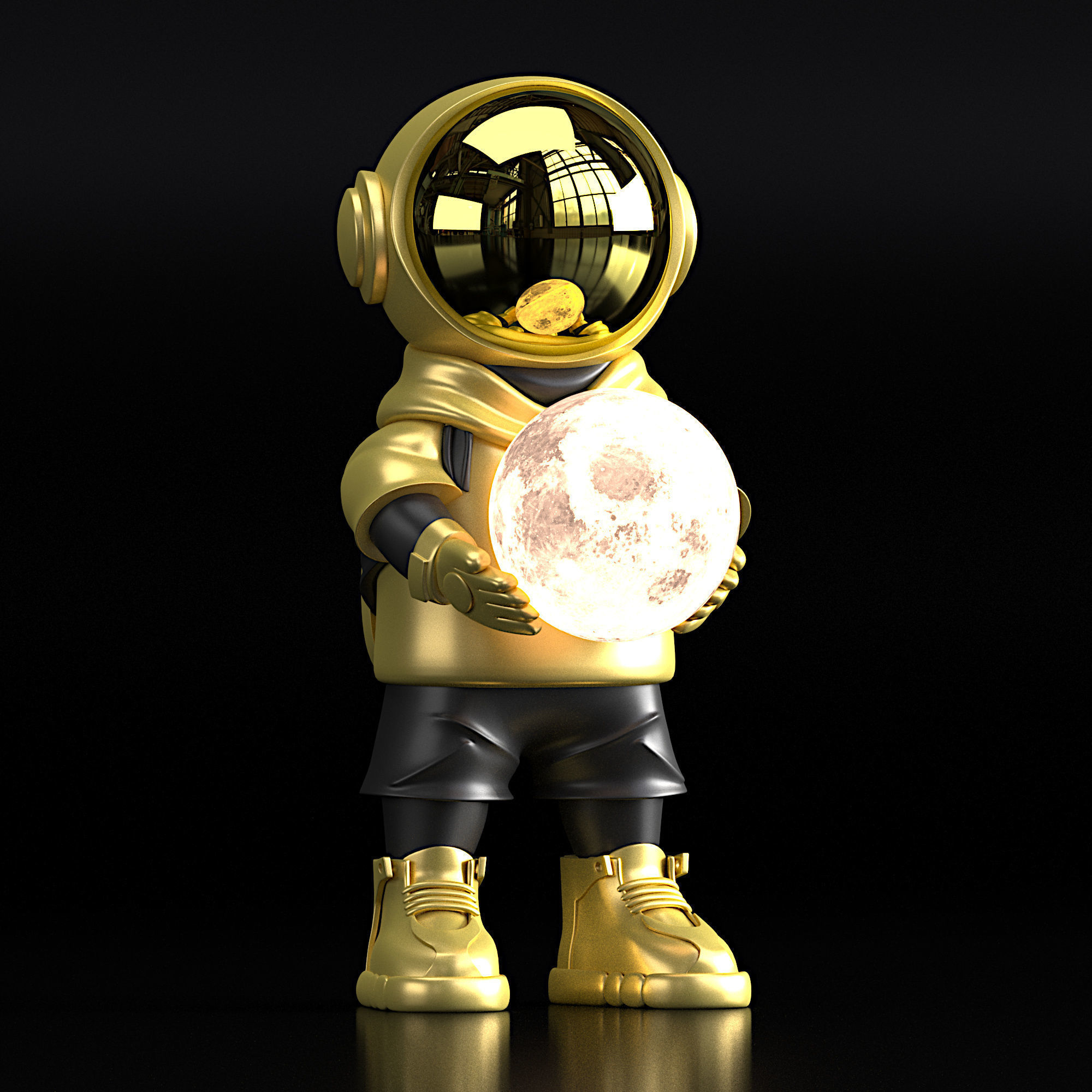 astranout light 3D model_2